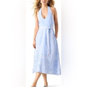 NWT linen floral dress Tommy Bahama beach dress